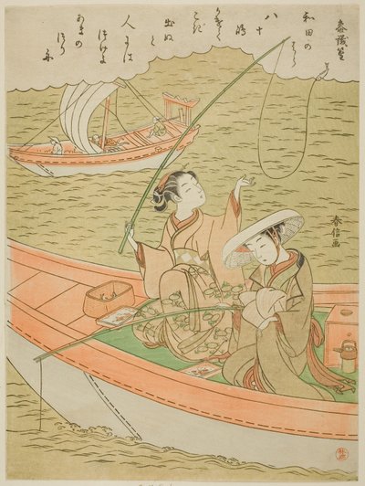 Sangi Takamura（小野高村）的诗，选自《一百位诗人的一百首诗》无标题系列 作者 铃木春信