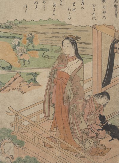 Sympathy, ca. 1768, ca. 1768. 作者 铃木春信