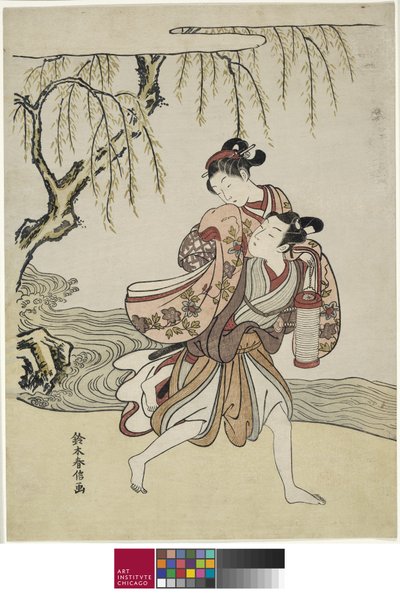 私奔 作者 铃木春信