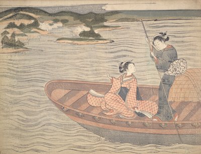 渡轮 作者 铃木春信