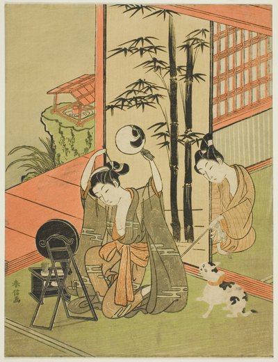 挠她的脚 作者 铃木春信