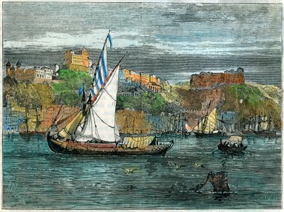 波尔图，葡萄牙，c1880年的视图 作者 斯温