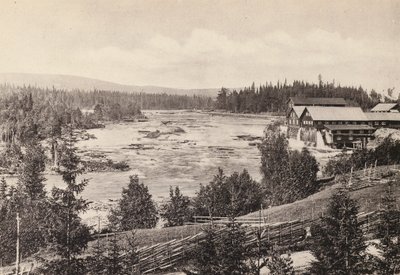 Sverige / 瑞典：Jamtland, Eggforsen（黑白照片） 作者 瑞典摄影师