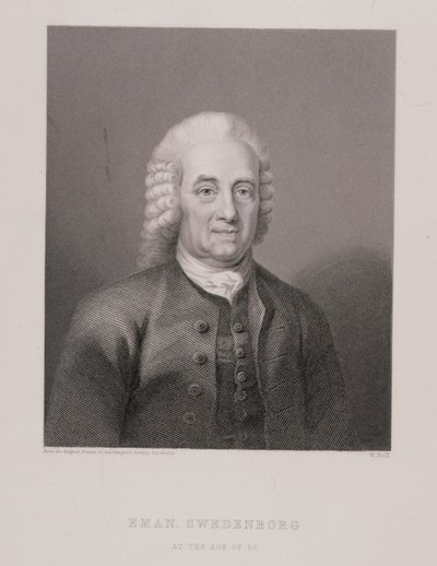 Emanuel Swedenborg（1688-1772），80岁，由世界宗教的W. Holl雕刻，由A. Fullarton＆Co。出版。 作者 瑞典学校
