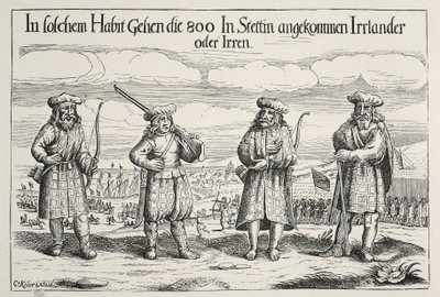 1631年为Gustavus Adolphus服务的爱尔兰士兵 作者 瑞典学校