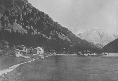 Champey and the Grand-Combin（黑白照片） 作者 瑞士摄影师