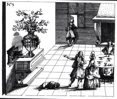 鸟歌音乐树，发表于1670年 作者 瑞士学校