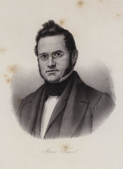 Dr Jonas Furrer, Swiss politician (engraving) 作者 瑞士学校