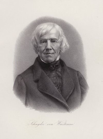 Franz Xaver Schnyder von Wartensee, Swiss composer (engraving) 作者 Swiss School