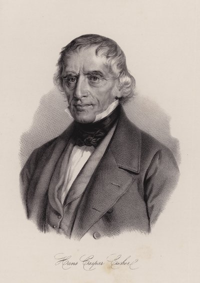 Hans Caspar Escher，瑞士建筑师（雕刻） 作者 瑞士学校