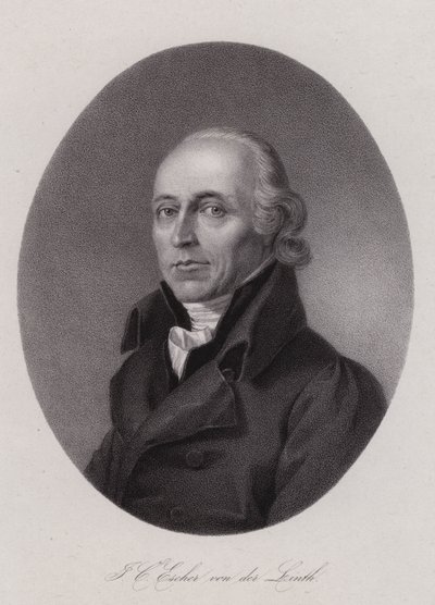 Hans Conrad Escher von der Linth，瑞士科学家、艺术家和政治家（版画） 作者 瑞士学校