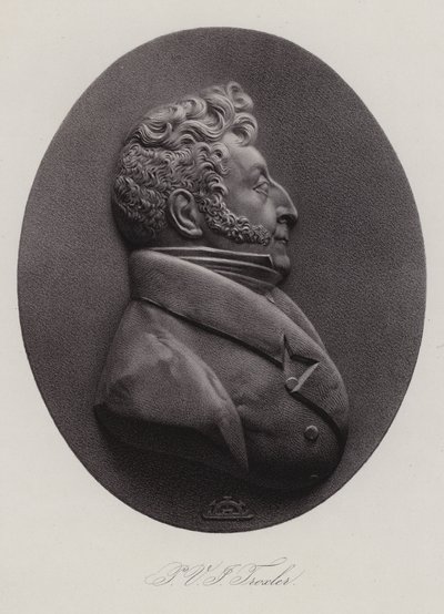 Ignaz Paul Vital Troxler，瑞士医生、政治家和哲学家（雕刻） 作者 瑞士学校