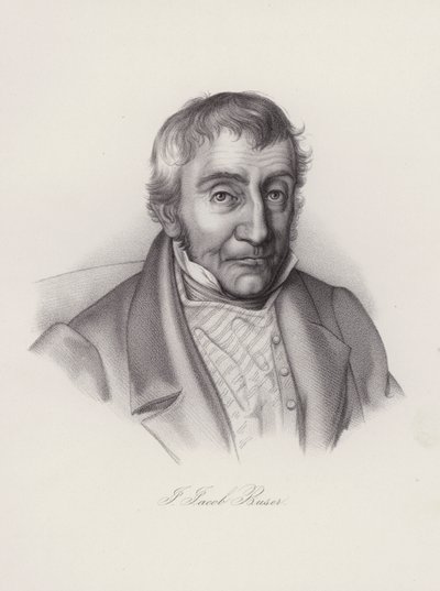 Johann Jakob Buser，瑞士政治家（雕刻） 作者 瑞士学校