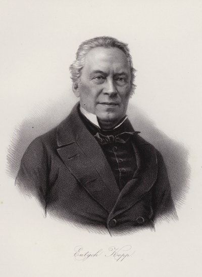 Joseph Eutych Kopp，瑞士历史学家、诗人和政治家（版画） 作者 瑞士学校