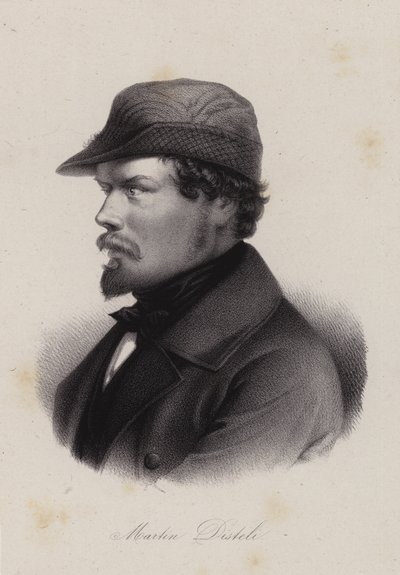 Martin Disteli，瑞士画家（雕刻）。 作者 瑞士学校