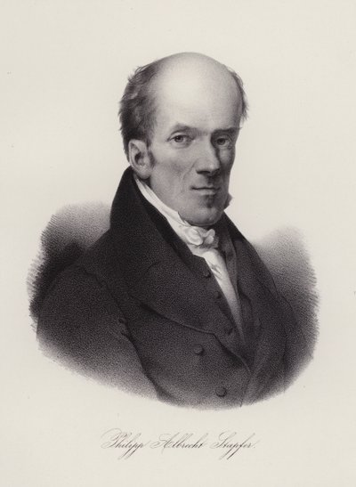 Philipp Albert Stapfer，瑞士政治家和哲学家（版画） 作者 瑞士学校