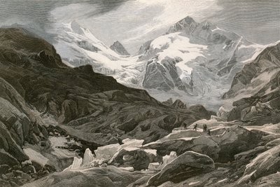 Morteratsch冰川，上恩嘎丁 作者 瑞士学校