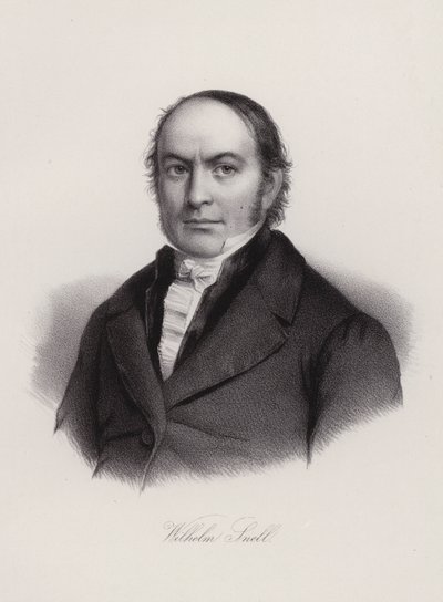 Wilhelm Snell，瑞士教授和政治家（雕刻） 作者 瑞士学校