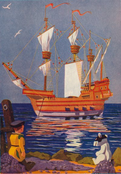 约翰-托里如何在海上航行》，1937年。 作者 悉尼乔治·赫尔姆·比曼