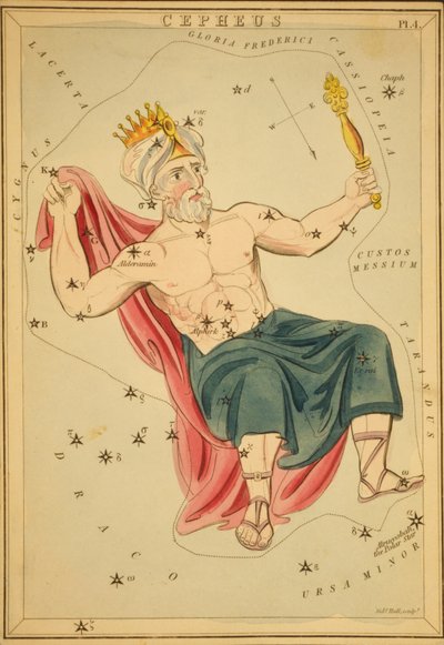仙王星，"天王星的镜子 "的插图 作者 悉尼音乐厅