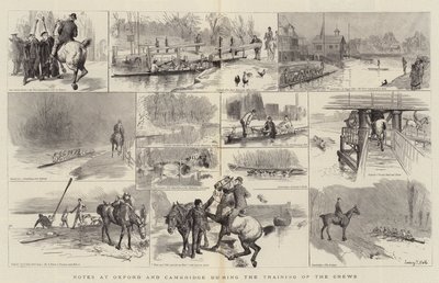 在船员培训期间在牛津和剑桥的笔记 作者 Sydney Prior Hall