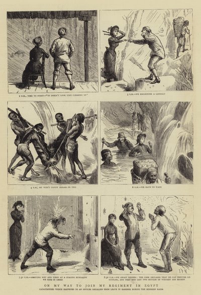 在我的方式加入我的团在埃及 作者 Sydney Prior Hall