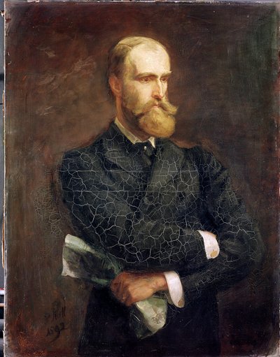 肖像查尔斯斯图尔特帕内尔（1846年至1891年）1892年 作者 Sydney Prior Hall