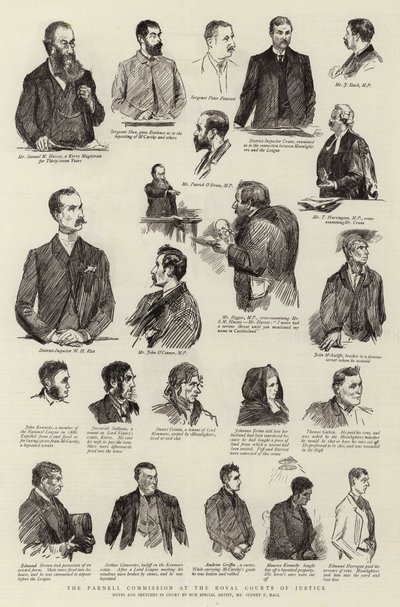 皇家法院的帕内尔委员会 作者 Sydney Prior Hall