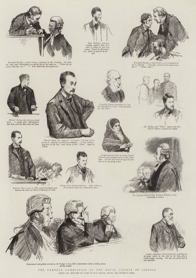 皇家法院的帕内尔委员会 作者 Sydney Prior Hall