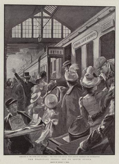 德兰士瓦危机，到南非 作者 Sydney Prior Hall