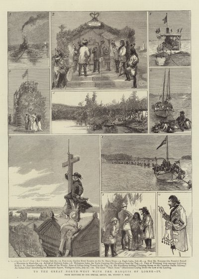 四，与洛恩侯爵，大西北 作者 Sydney Prior Hall