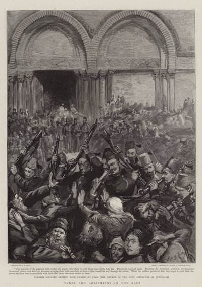 东方的土耳其人和基督徒 作者 Sydney Prior Hall
