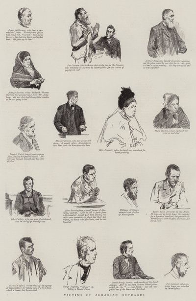 土地暴行的受害者 作者 Sydney Prior Hall