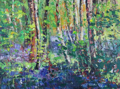 Bluebells and Dancing Leaves 作者 西尔维娅·保罗