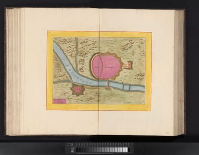 加的斯岬角景观
Gades Ab Occiduis Insulae Partibus（物体上的标题） 作者 Symon Novellanus（可能）