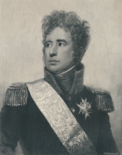 雅克·亚历山大·伯纳德·劳（Jacques-Alexandre-Bernard Law），劳里斯顿侯爵，1896年，1816年 作者 约翰逊