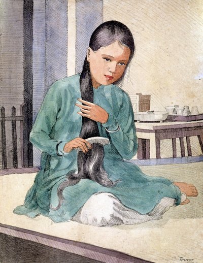 如厕妇女 作者 杜五云