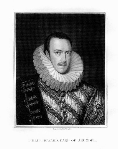 圣菲利普·霍华德，英国贵族阿伦德尔20世纪伯爵，1826年。 作者 赖特