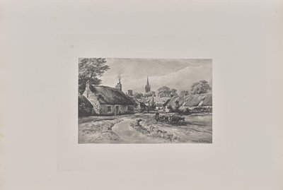 戈万村，1848 年 作者 T 和 R 安南父子