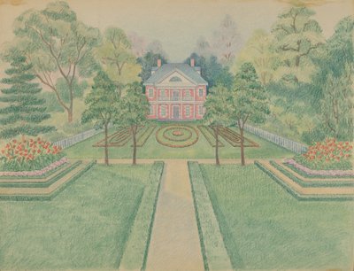 N.W. Stuyvesant住宅，约1936年。 作者 Tabea 袜子