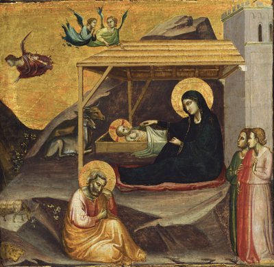 耶稣诞生 作者 塔迪奥·加迪（Taddeo Gaddi）