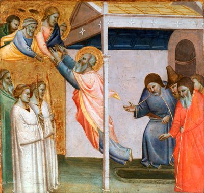 圣约翰生平的场景，c1320-1366 作者 塔迪奥·加迪（Taddeo Gaddi）