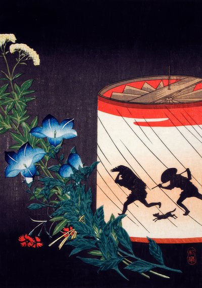 铃兰花和灯笼 作者 高桥弘明