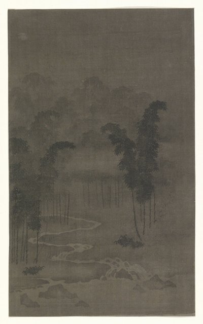 夜色中的竹林 作者 谭芷睿（归属）