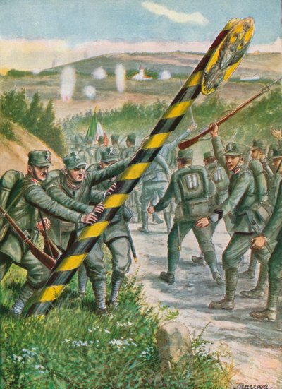1915年5月24日，奥匈帝国的战争 作者 坦克雷迪·斯卡佩利