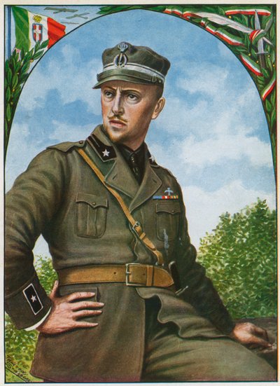Gabriele d&39;Annunzio，士兵诗人 作者 坦克雷迪·斯卡佩利
