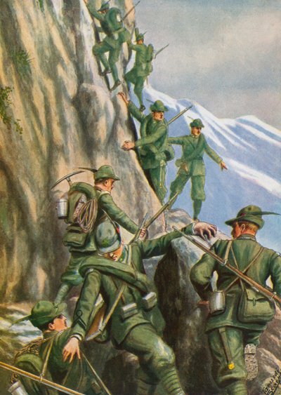 英勇的意大利山地部队 作者 坦克雷迪·斯卡佩利