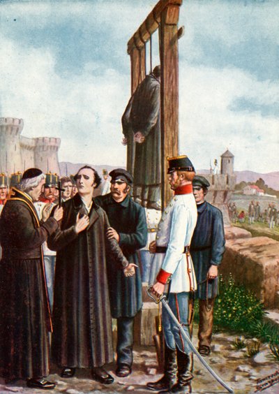 Belfiore Martyrs：Don Enrico Tazzoli的最后时刻，1853年 作者 坦克雷迪·斯卡佩利
