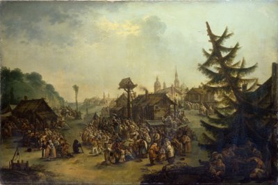 农民们的欢乐，1779年 作者 坦科夫