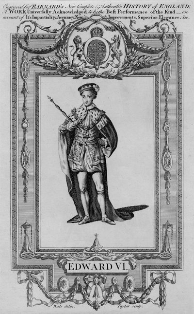 爱德华六世（Edward VI），1554年。 作者 泰勒